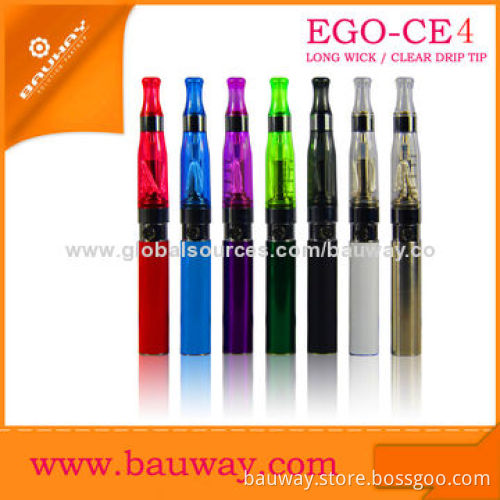Electronic Cigarette eGo CE4 Clearomizer with eGo Battery in Starter Kit